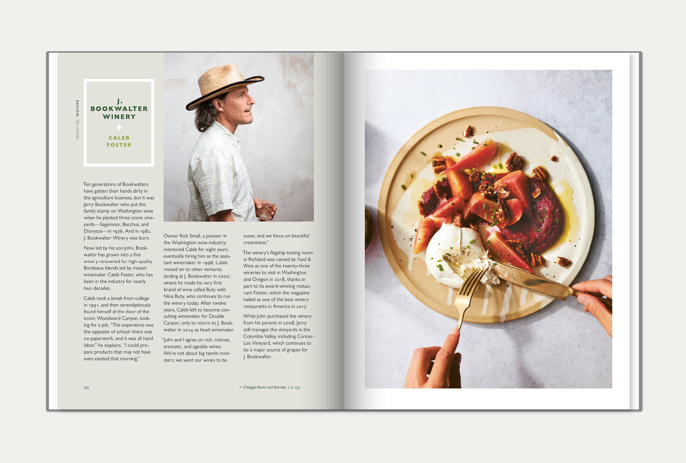 double-page spread