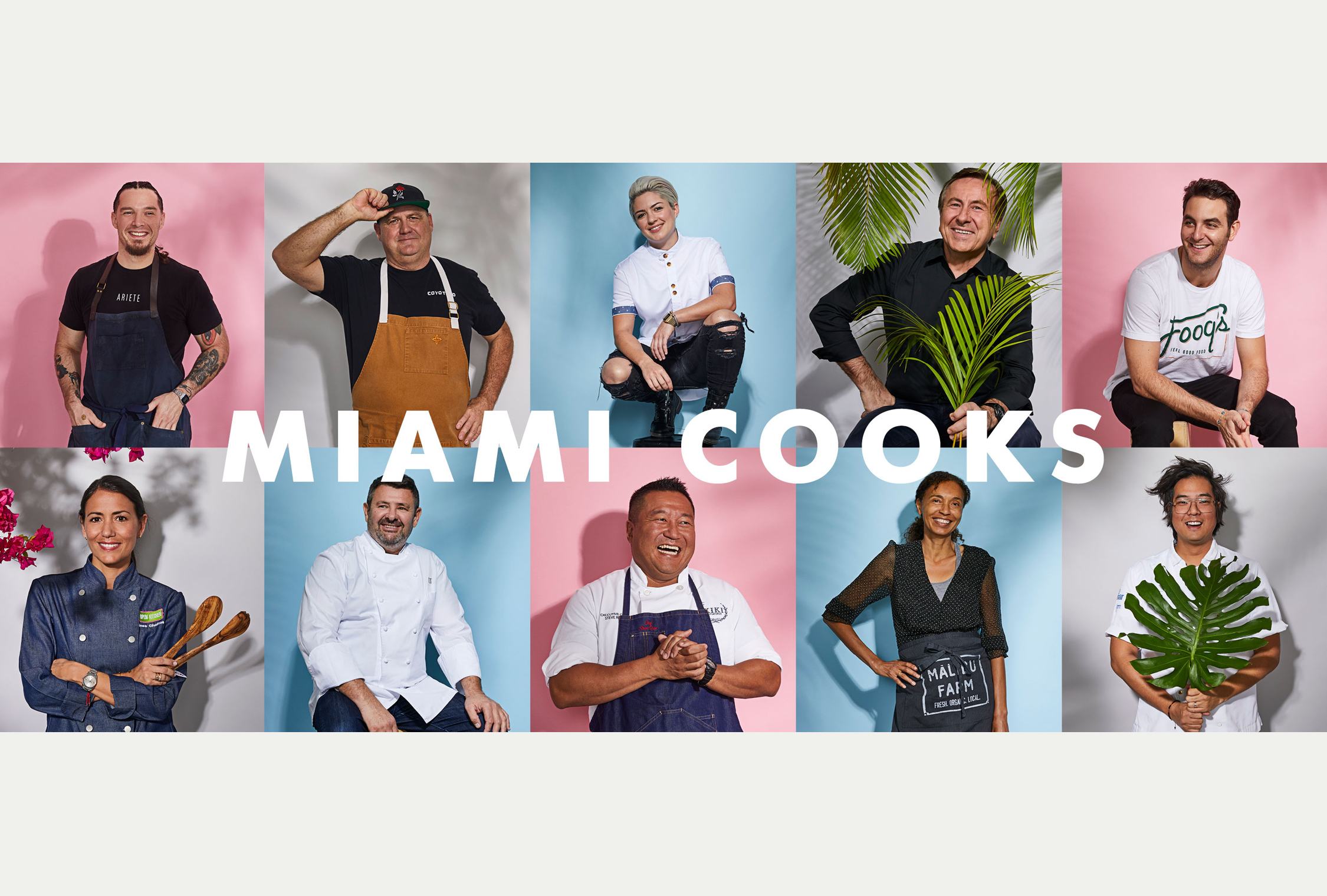 Miami Cooks chef portraits