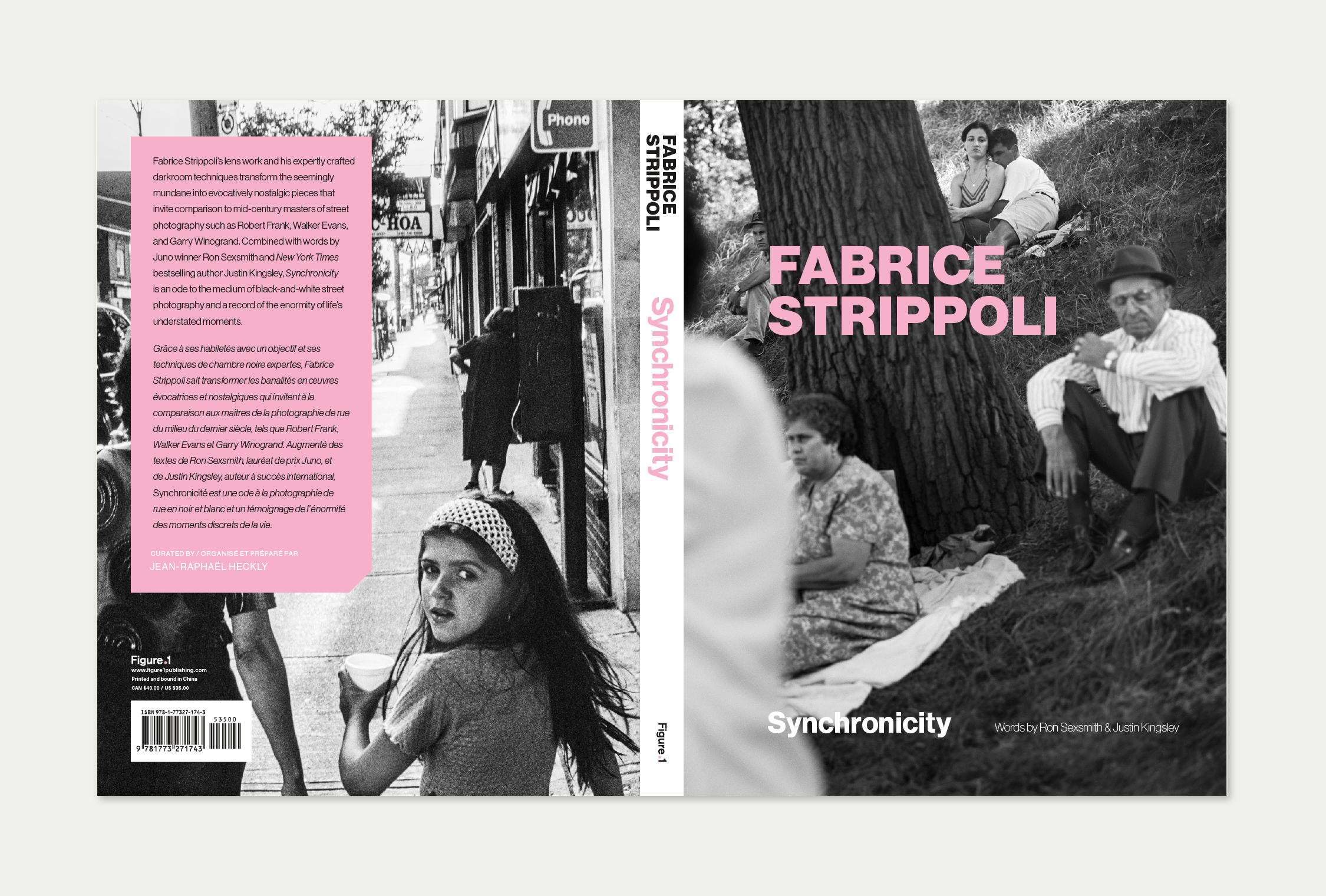 full cover for Synchronicity showing back cover, spine and front cover