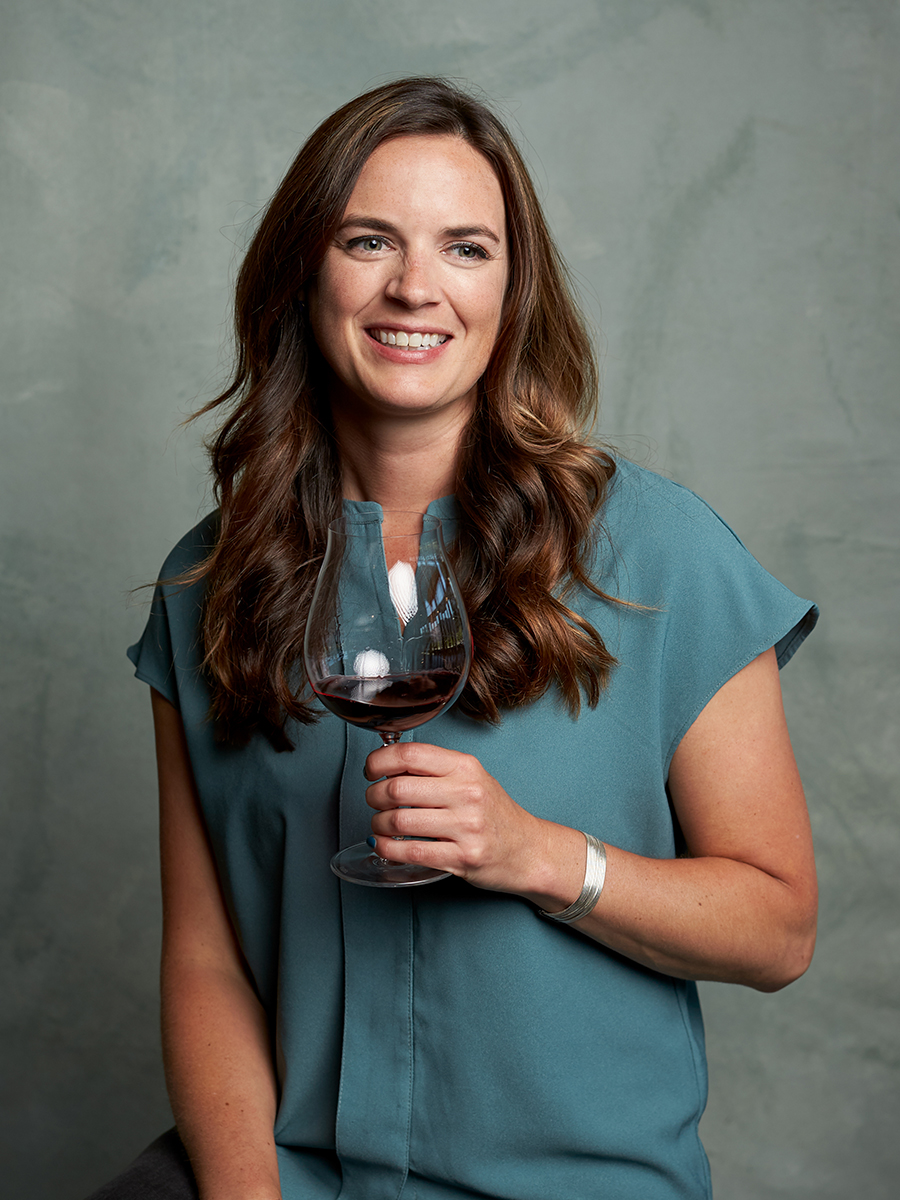 Leah Adint wine maker portrait