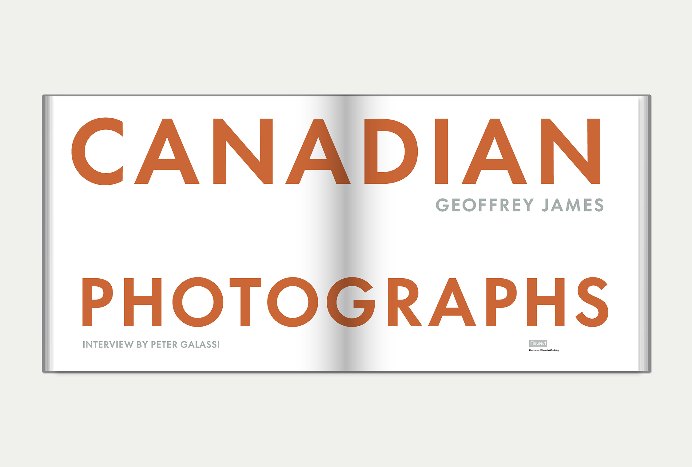 Canadian Photographs interior spread