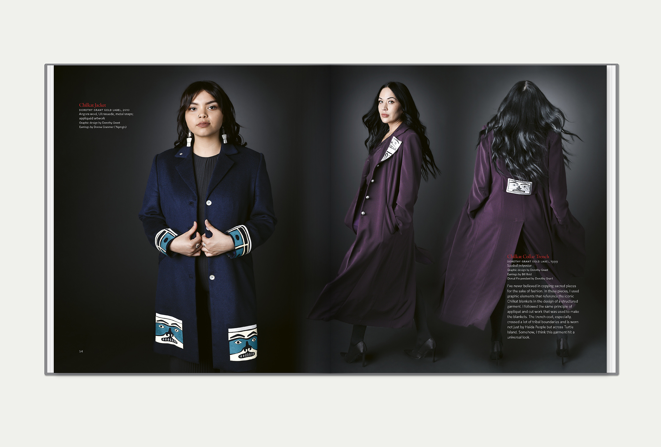 Dorothy Grant interior book spread