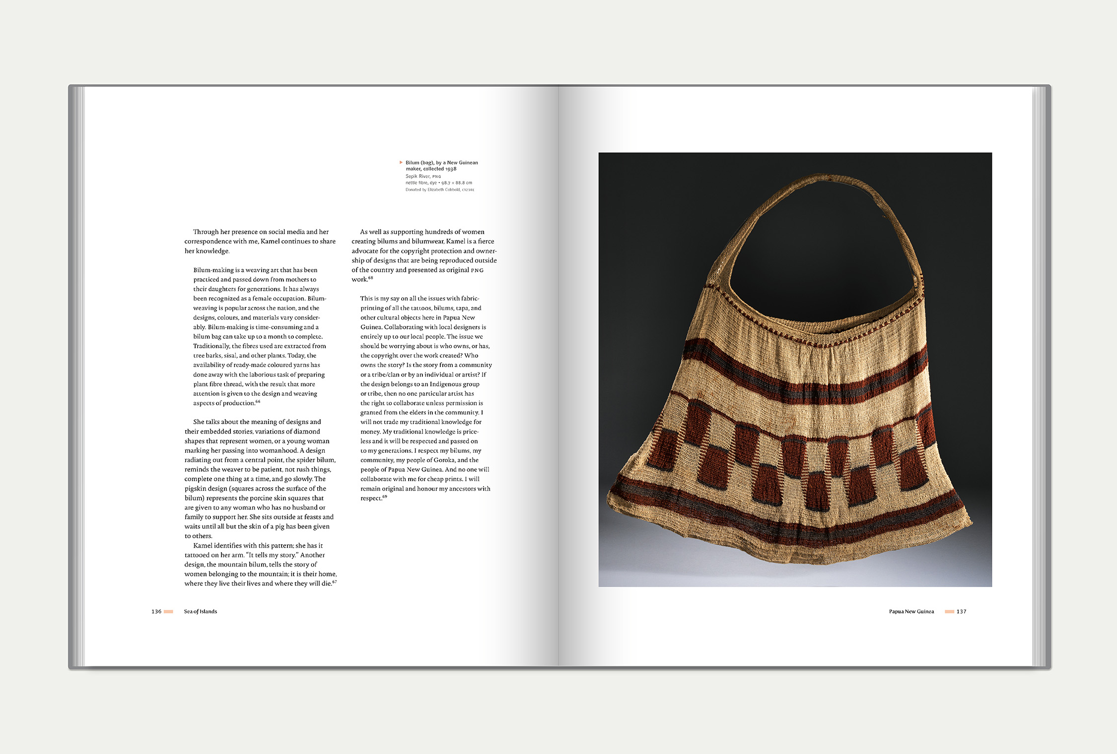 Sea of Islands interior spread