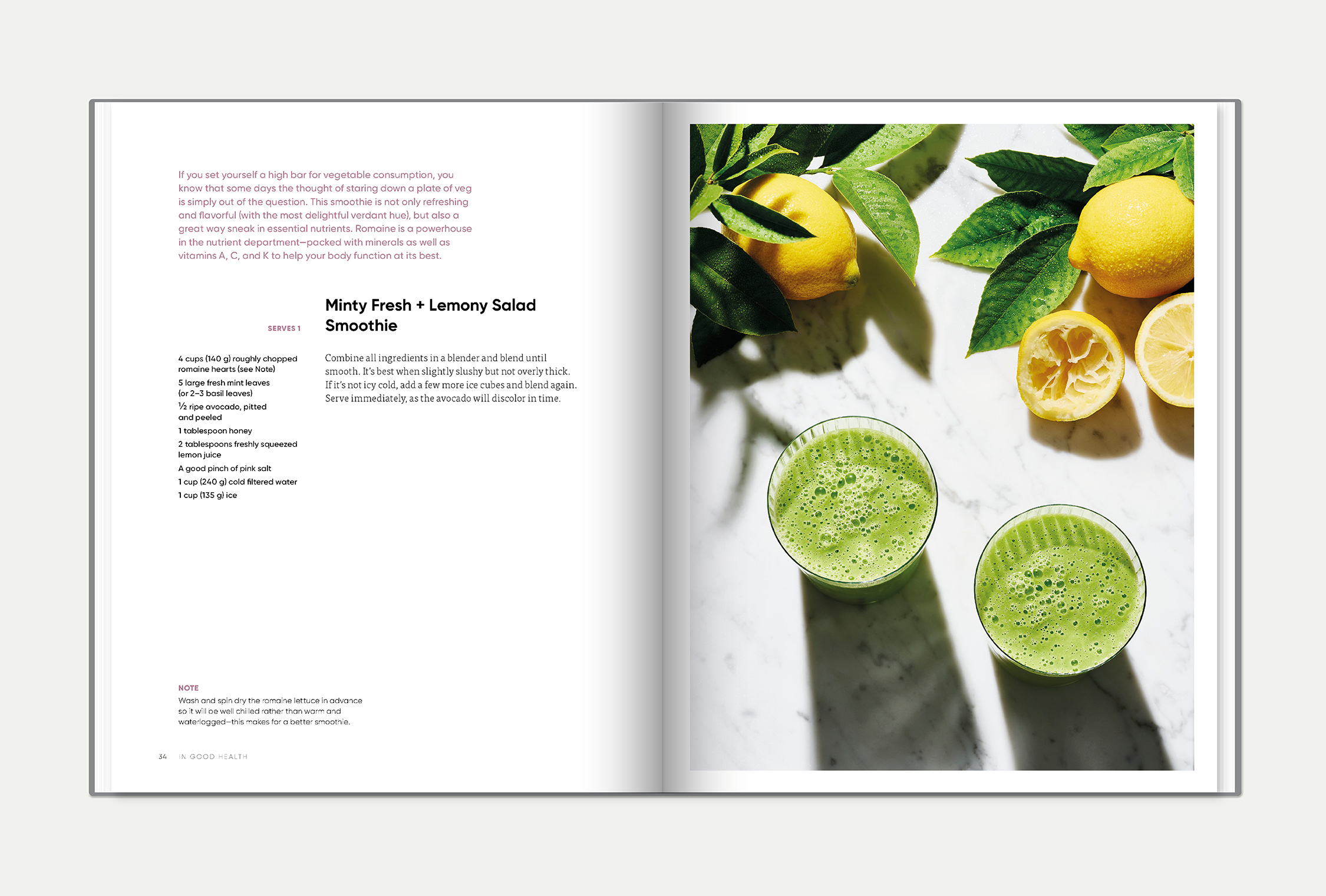 Interior spread