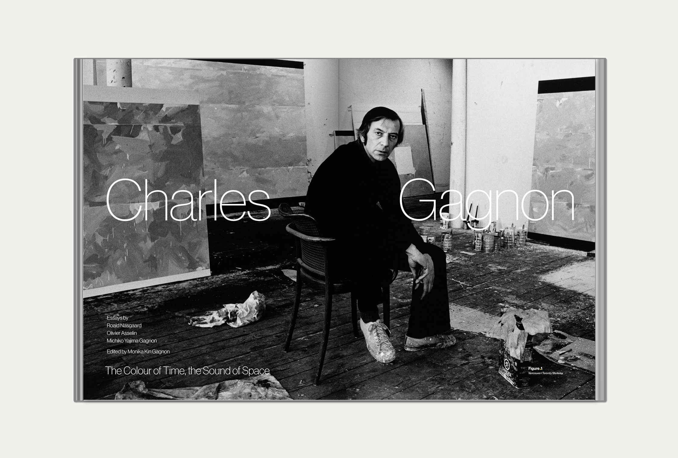 Charles Gagnon interior book spread