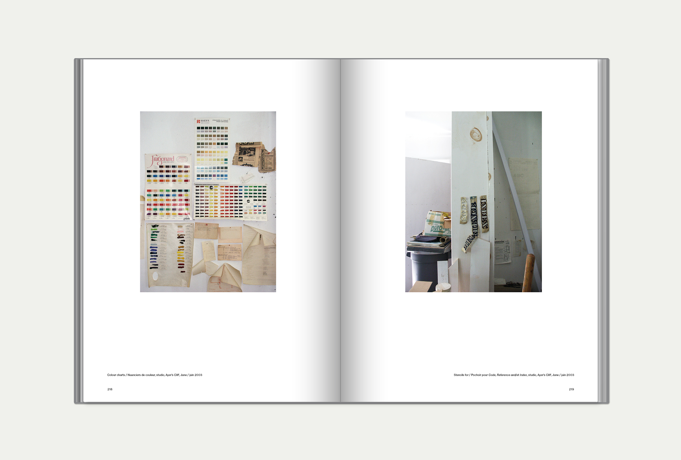Charles Gagnon interior book spread
