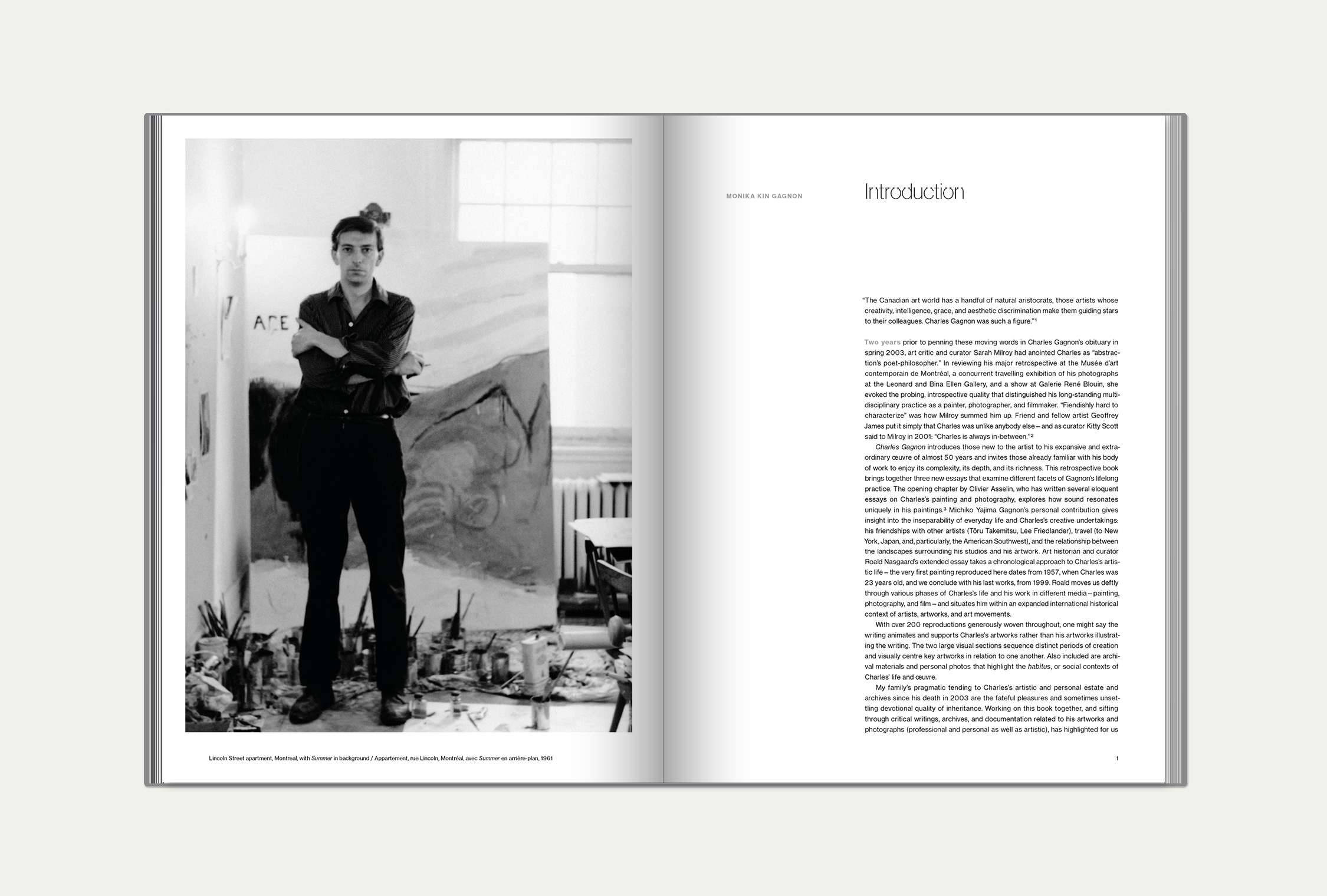 Charles Gagnon interior book spread