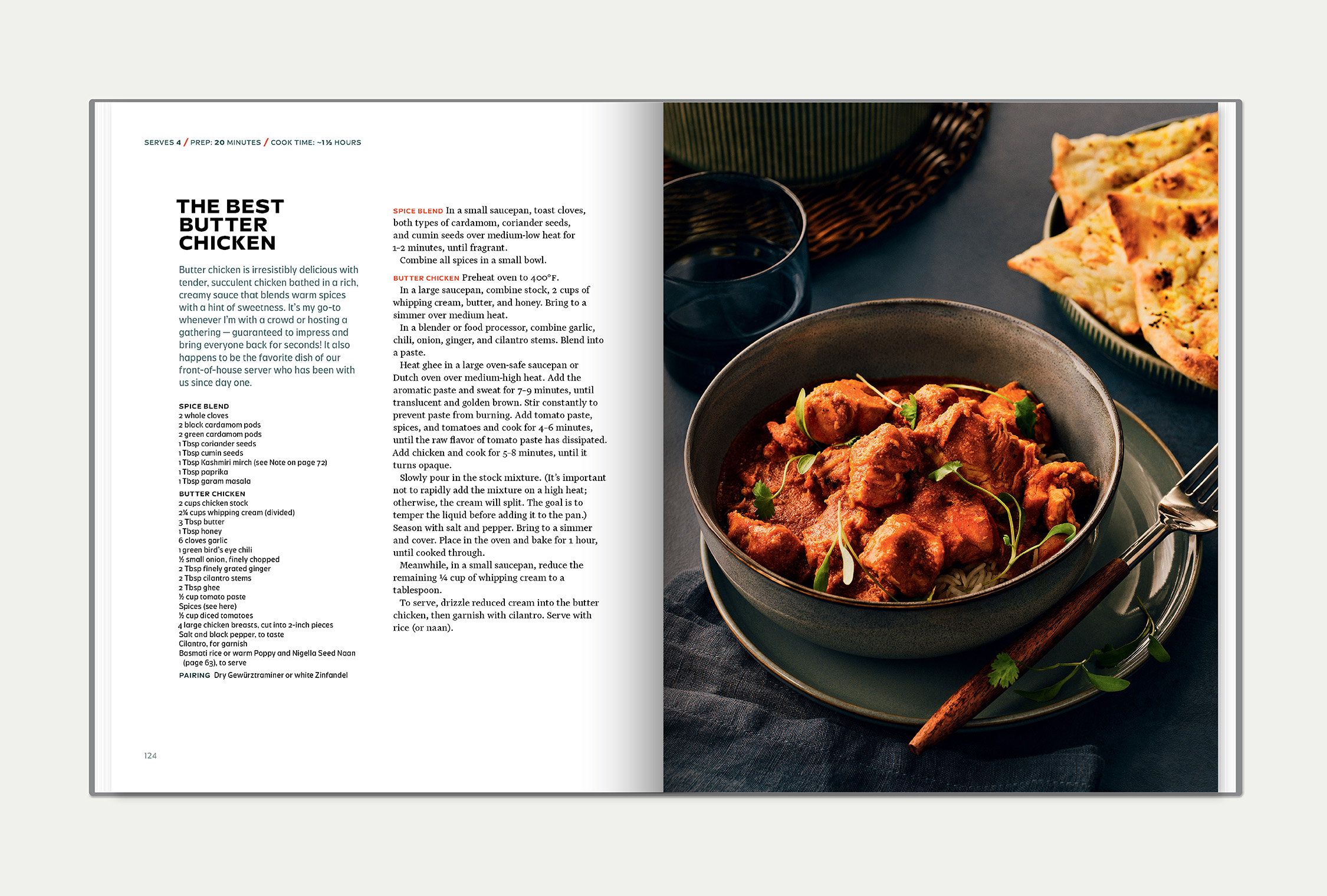 Interior spread