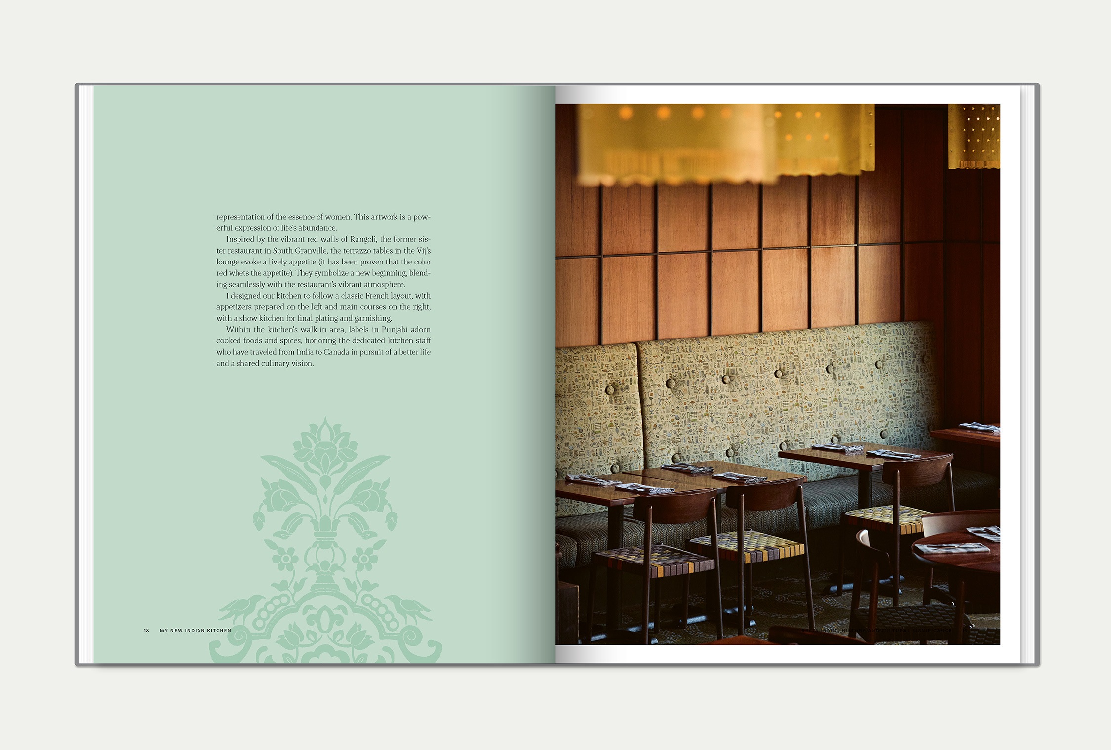 My New Indian Kitchen interior spread