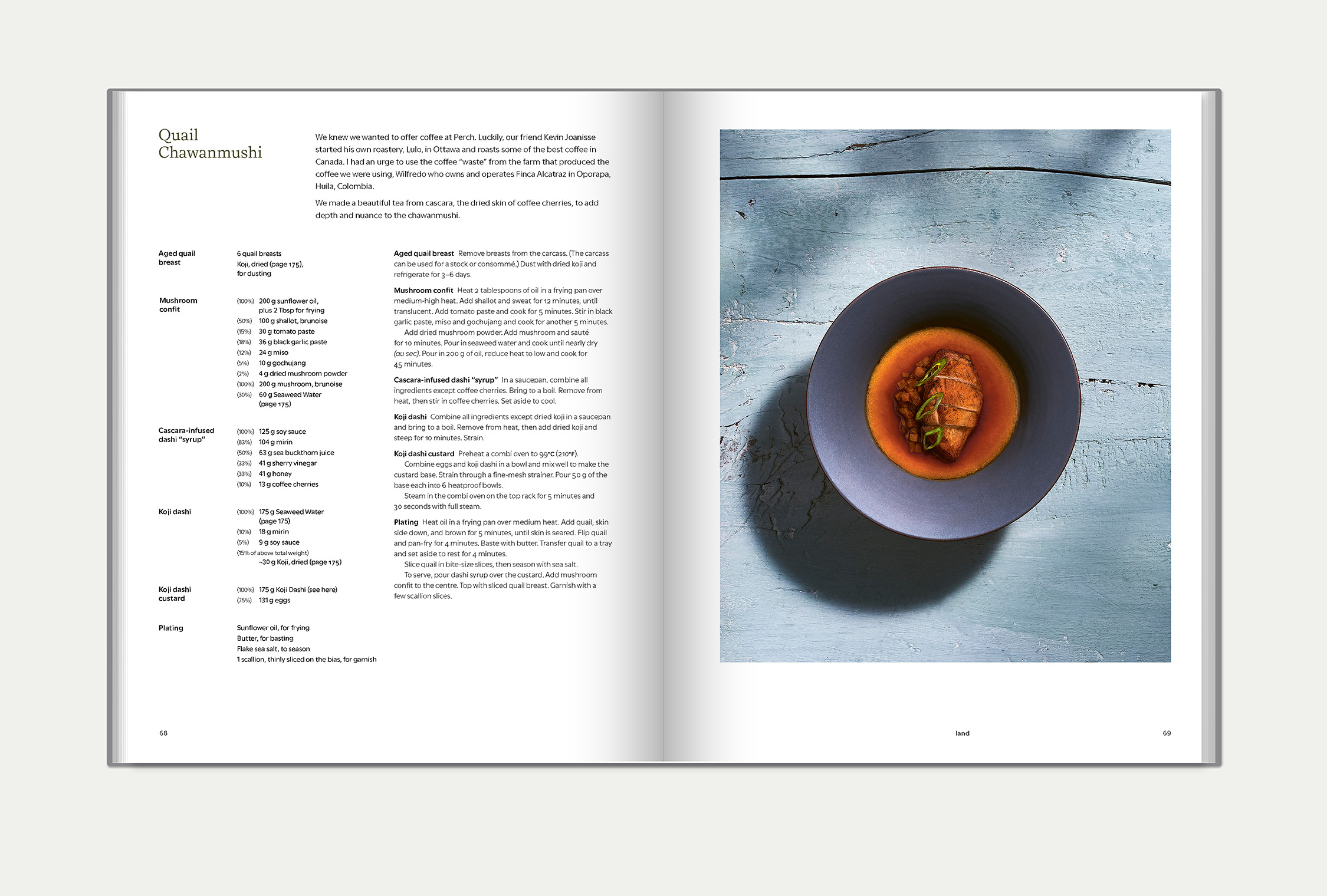 Interior spread