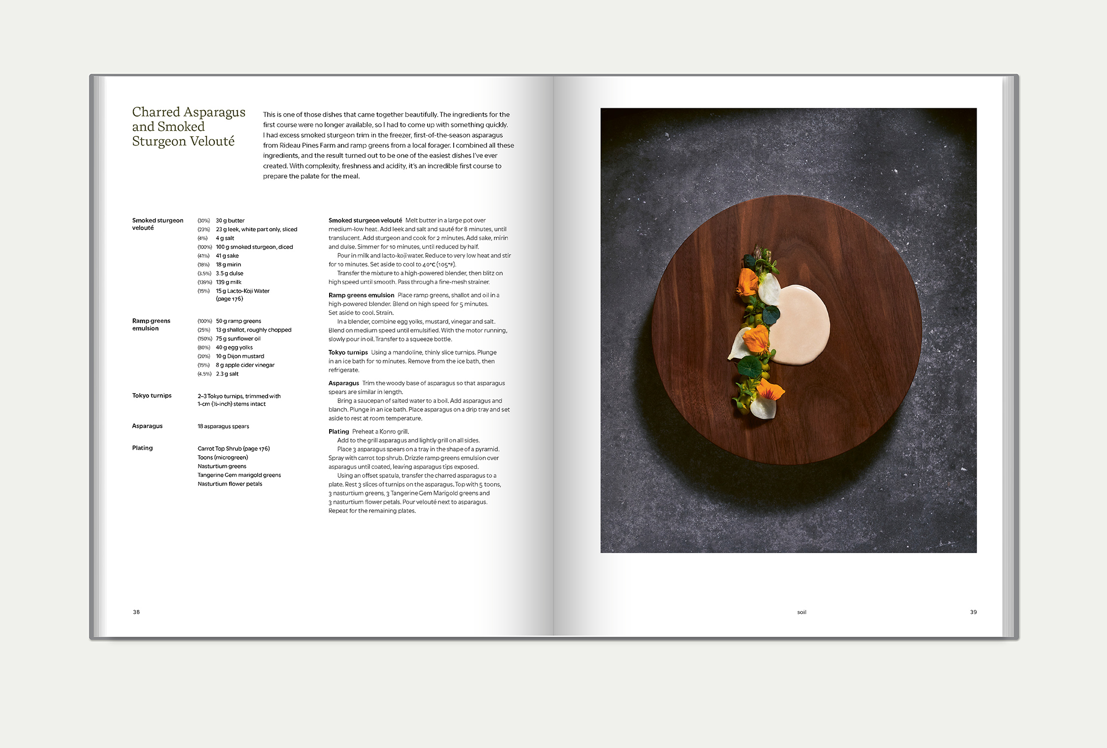 Interior spread