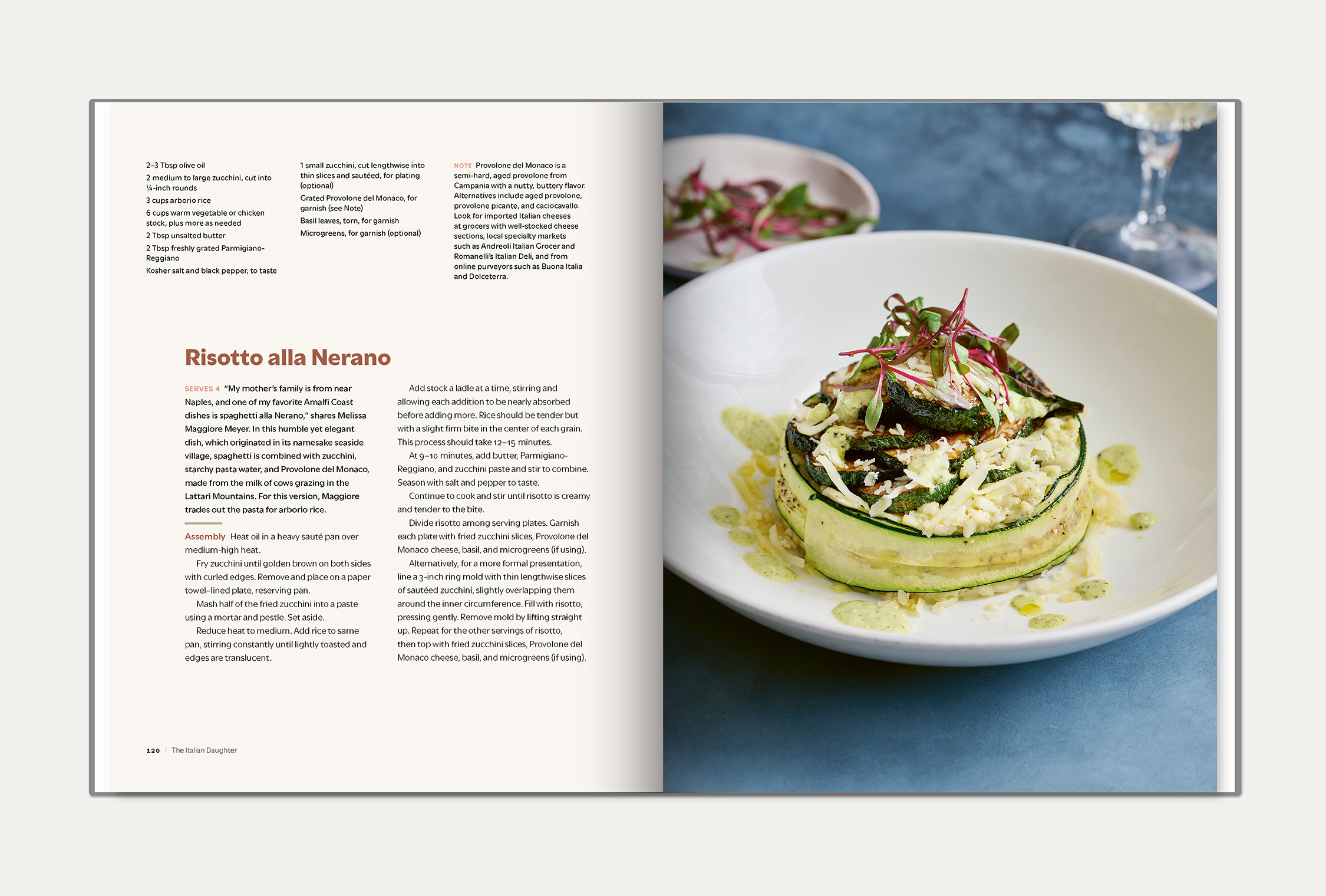 Interior book spread